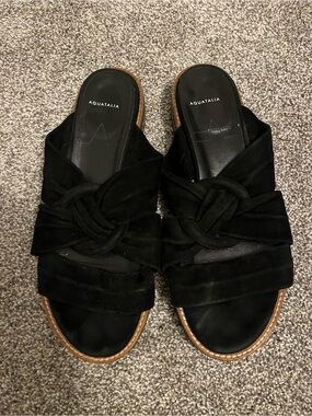Aquatalia Suede Sandals
